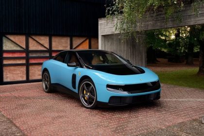 This is Ferrari’s first electric car