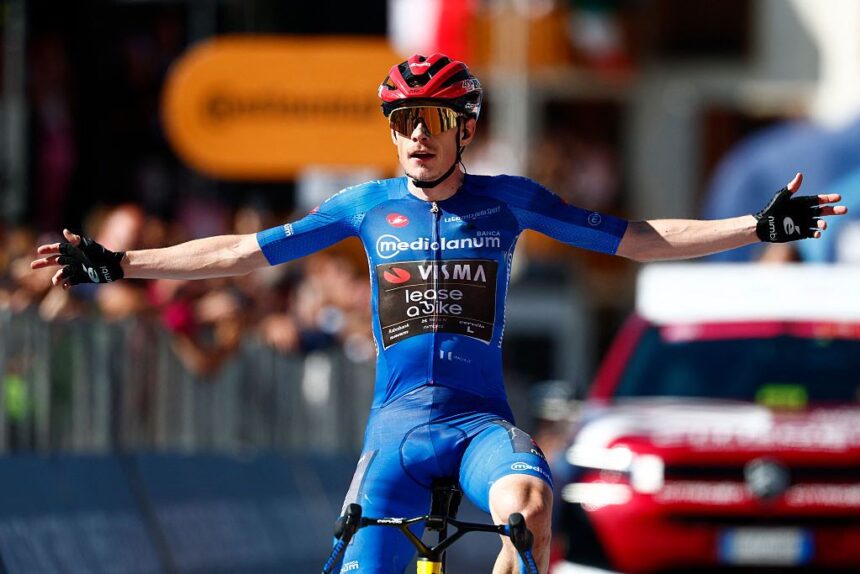 ‘This one is the one I will remember the most’ – Jonas Vingegaard stamps his authority on the Giro d’Italia taking the overall lead winning stage 14