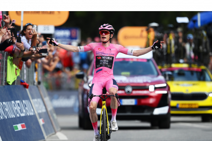 ‘We wanted to try and win in the pink jersey’ – Jonas Vingegaard soars to victory on Giro d’Italia stage 16 to cement overall lead