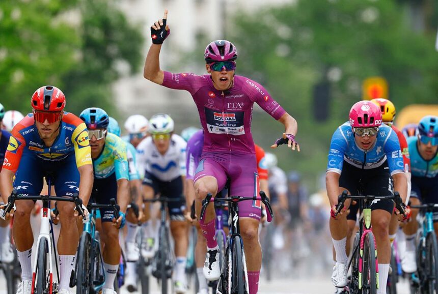 Giro d’Italia: Paul Magnier edges out Jonathan Milan to claim second victory on stage 3