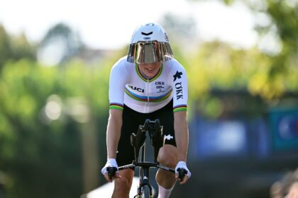 Is Canyon testing a new Speedmax? Marlen Reusser teases a camouflaged TT Bike