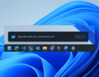 Microsoft tests redesigned Windows 11 Run menu with dark mode and more