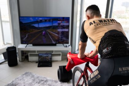 Dope testing heads indoors: Virtual racers to provide blood and urine samples as MyWhoosh launches first e-sports anti-doping regime