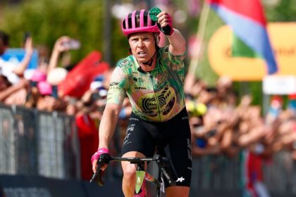 ‘I think I deserve this’ – Michael Valgren escapes to victory on stage 17 of the Giro d’Italia as break makes it to finish