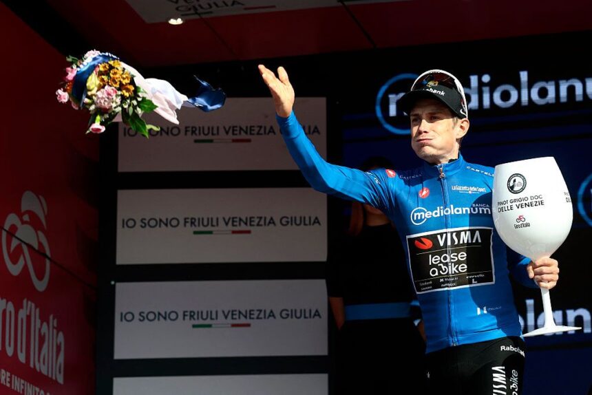 ‘It was terrible’ – Jonas Vingegaard close but not close enough to maglia rosa after fast, flat Giro d’Italia time trial