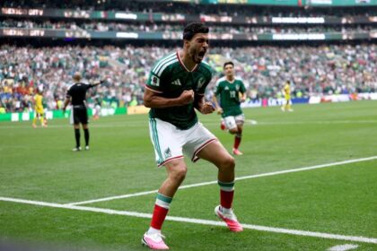 Mexico enjoy ideal World Cup start as Raul Jimenez holds back tears in front of star cast