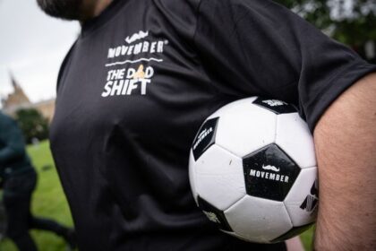 Football game with stars highlights Britain’s poor paternity deal for new fathers