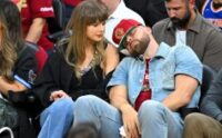Travis Kelce Is Just Another Swiftie Liking Videos of Taylor Swift at the Knicks Game on Instagram