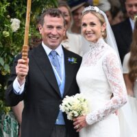 Harriet Sperling Wears Emilia Wickstead to Marry Peter Phillips Among Royals in Gloucestershire