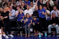 Taylor Swift, Mariska Hargitay, and the Haim Sisters Wore Haim Couture T-Shirts Courtside at Knicks Game 4