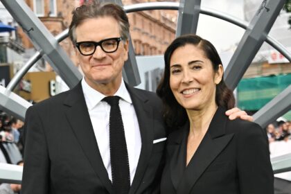 Colin Firth, Girlfriend Eleonora Perboni Make Rare Public Appearance