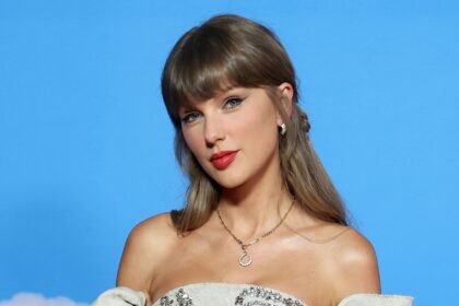 Taylor Swift Makes Enchanting Entrance at Toy Story 5 Premiere