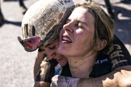 ‘It was survival’ – Romy Kasper shepherds PAS Racing teammate Morgan Aguirre through mud, rain, crashes, doubts and train stops at Unbound Gravel 200