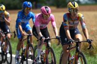 Giro d’Italia Women leader Anna van der Breggen among multiple fallers in a mass crash on stage 7