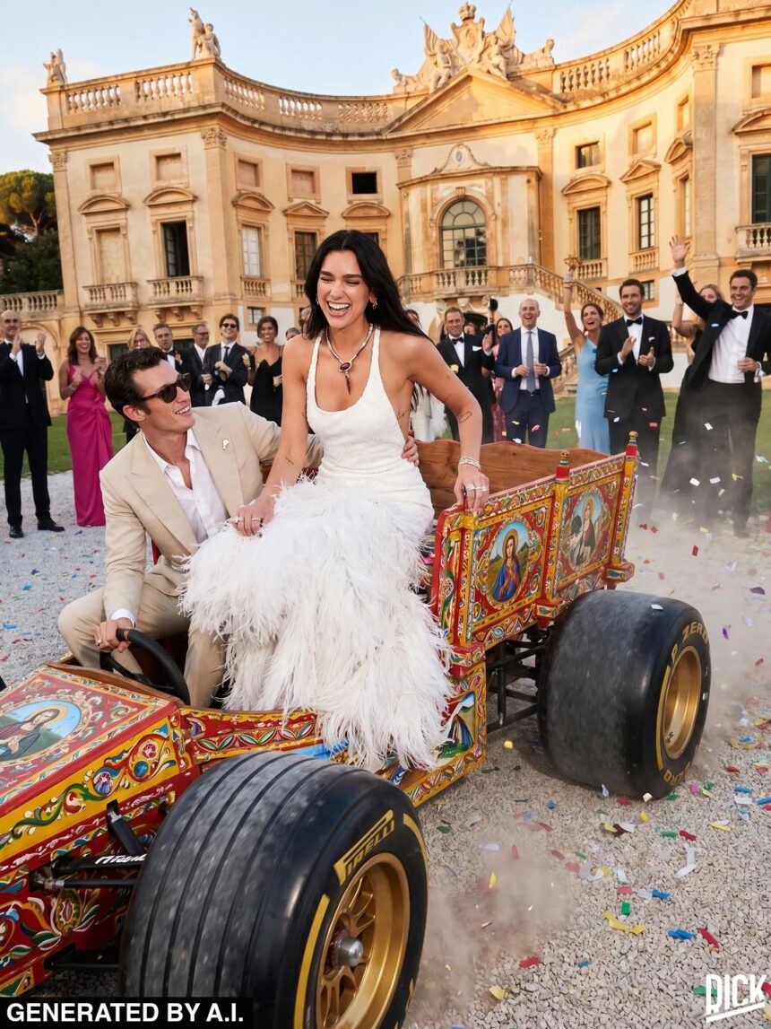 The Mastermind Behind Those Viral Dua Lipa AI Wedding Photos