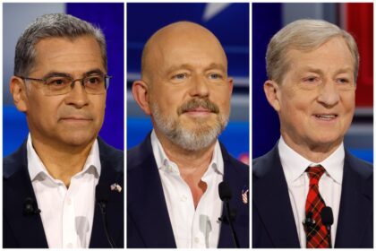 Xavier Becerra and Steve Hilton Lead in Early Returns for California Governor