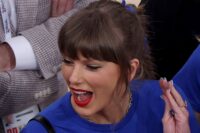 Taylor Swift Attends NBA Finals at Madison Square Garden to Support the Knicks