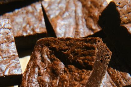 100% Rye Chocolate Brownies