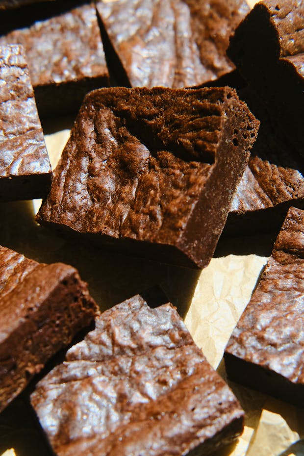 100% Rye Chocolate Brownies