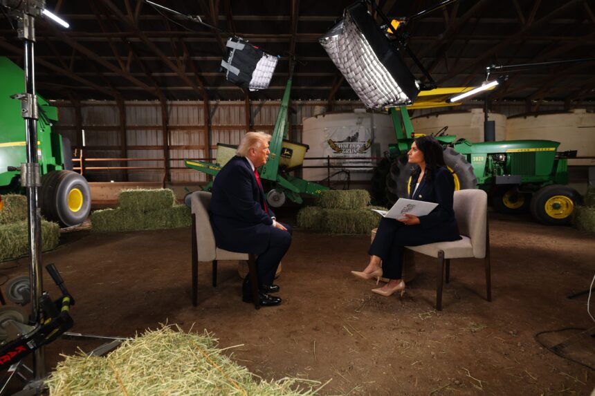 Trump Storms Out of NBC News Interview With Kristen Welker