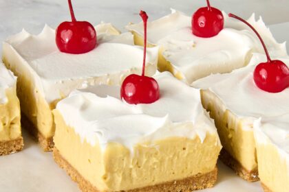 Root Beer Float Bars Are the No-Bake Dessert of Summer