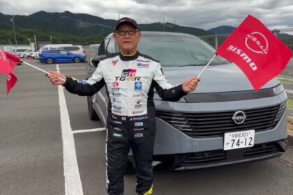 Toyota Chairman Playfully Waves Nissan Flags In Viral Video