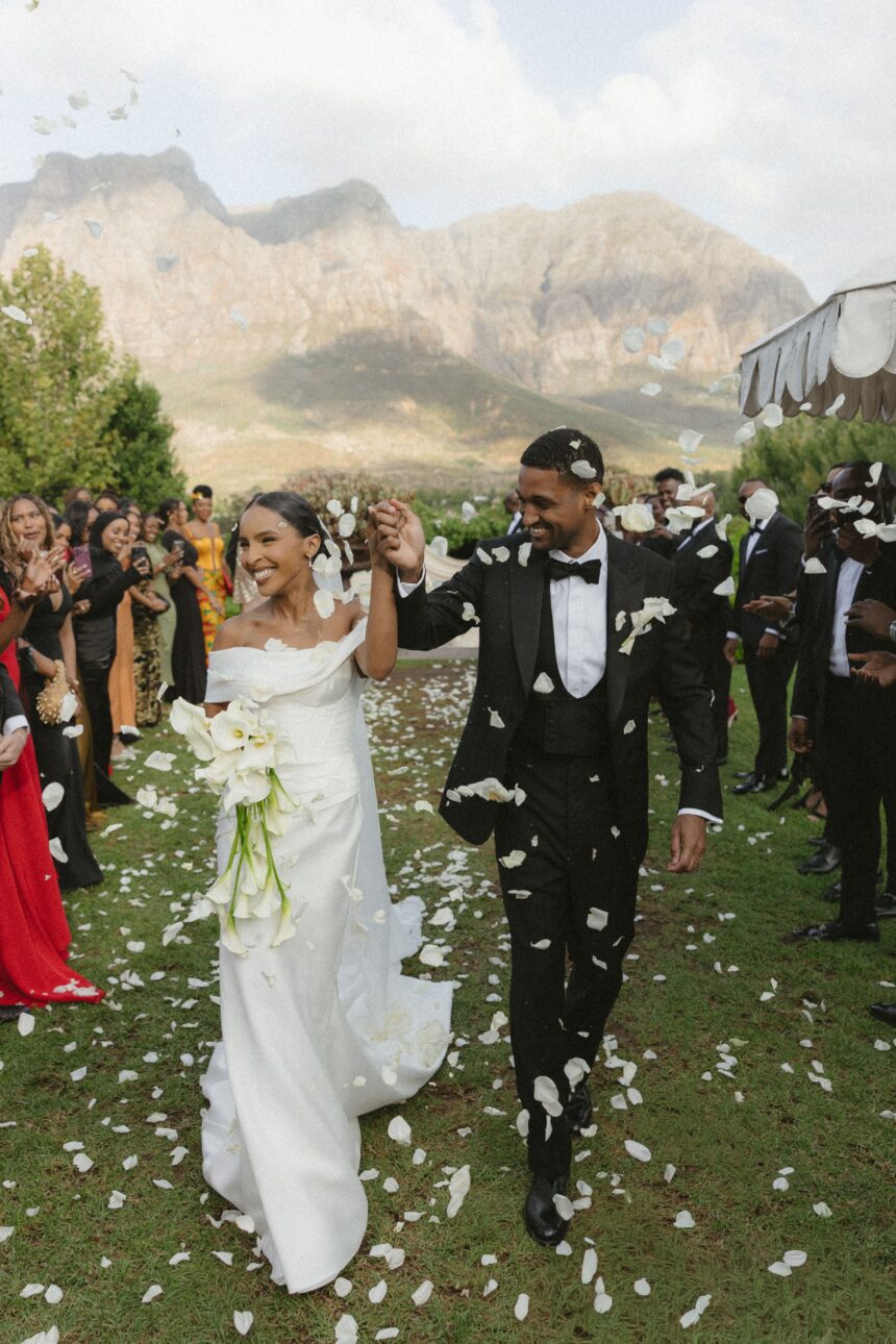 This Somali-Ghanaian Wedding in South Africa’s Winelands Was a Love Letter to Family and Culture