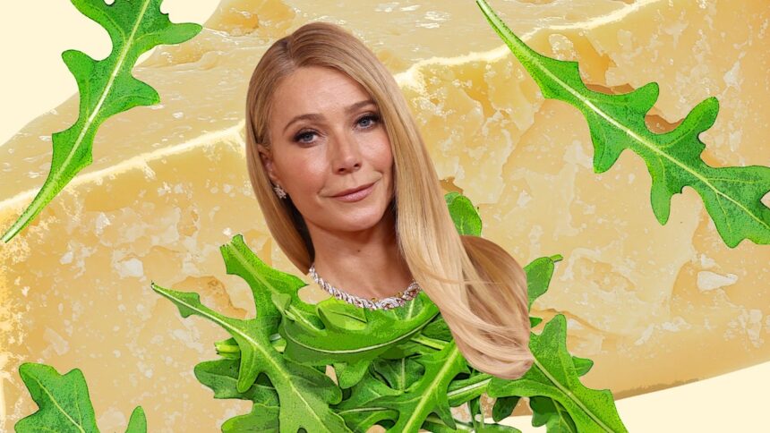 Gwyneth Paltrow’s puzzling dairy substitute—arugula—takes off like a rocket on social media