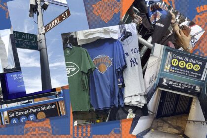 A trip to the center of Knicks merch mania