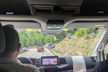 ‘I was on the verge of crying’ – heartache and salvation inside the broom wagon on Tour de France queen stage
