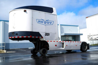 A Battery On Wheels Turns A Diesel Semi Electric Without Touching The Engine