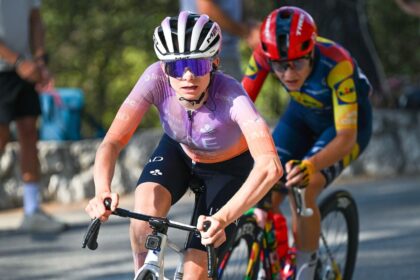 From double stage winner to a supporting role – 2025’s breakthrough star Maëva Squiban celebrates a different kind of success at the Tour de France Femmes